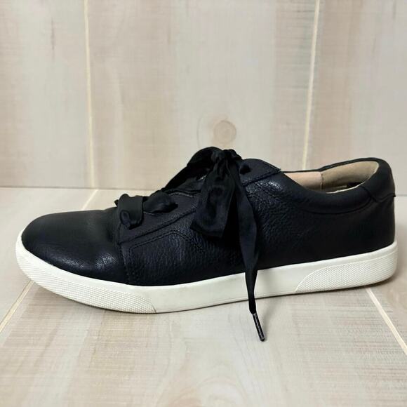 Vionic Chantelle Lace Up Shoes Leather upper orthotic support Women’s Sz 7.5 Blk - Picture 8 of 13